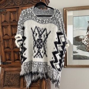 Bohemian Rhapsody Poncho/ sweater
